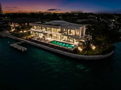 Aerial drone photo in Miami